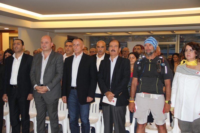 Dialeb Half Way Through The Run and Awareness Campaign